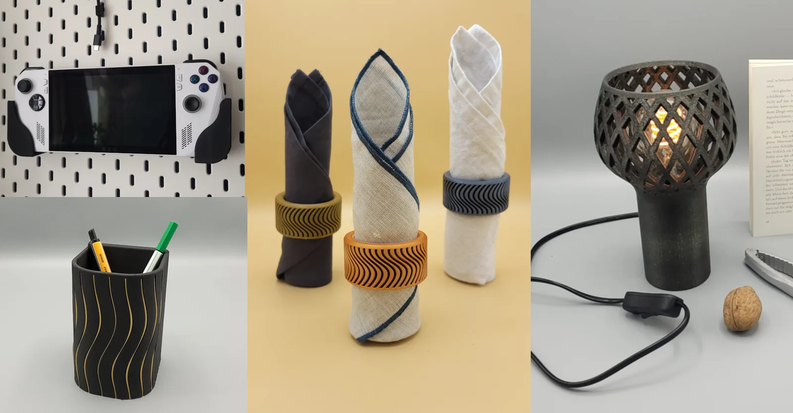 3D-gedruckte Produkte und individuelle Modelle von SmolPrints3D
